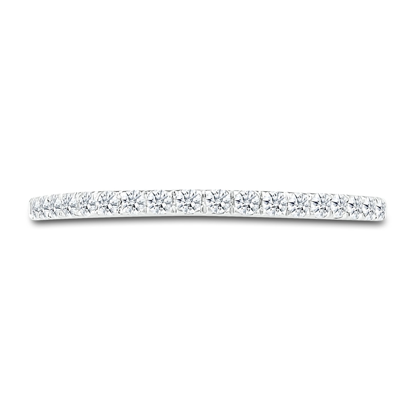 Main Image 5 of Black Diamond Bridal Set 2 ct tw Round 10K White Gold