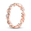 Thumbnail Image 2 of Kirk Kara Diamond Lace Wedding Band 1/8 ct tw Round 18K Rose Gold