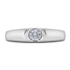 Thumbnail Image 2 of Men's Diamond Anniversary Ring 1/4 ct tw Round 14K White Gold