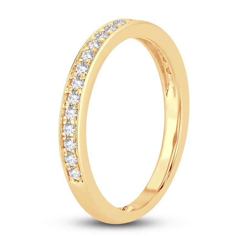 Main Image 2 of Diamond Anniversary Band 1/5 ct tw Round 14K Yellow Gold