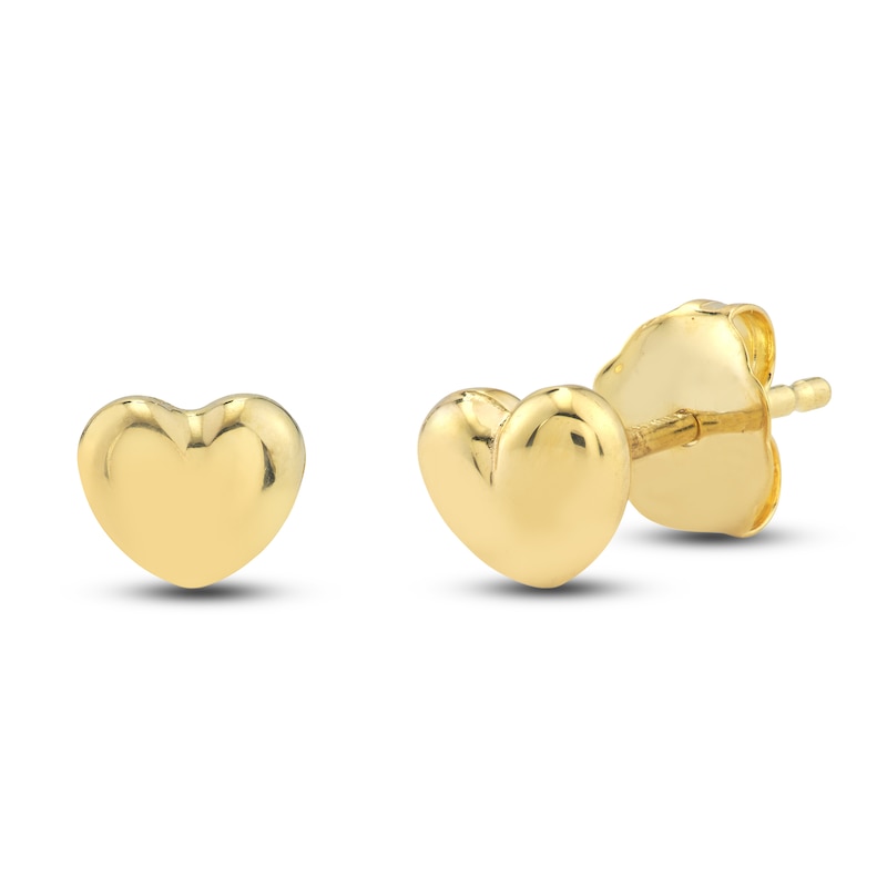 Main Image 2 of Heart, Star and Hoop Earring Set 14K Yellow Gold