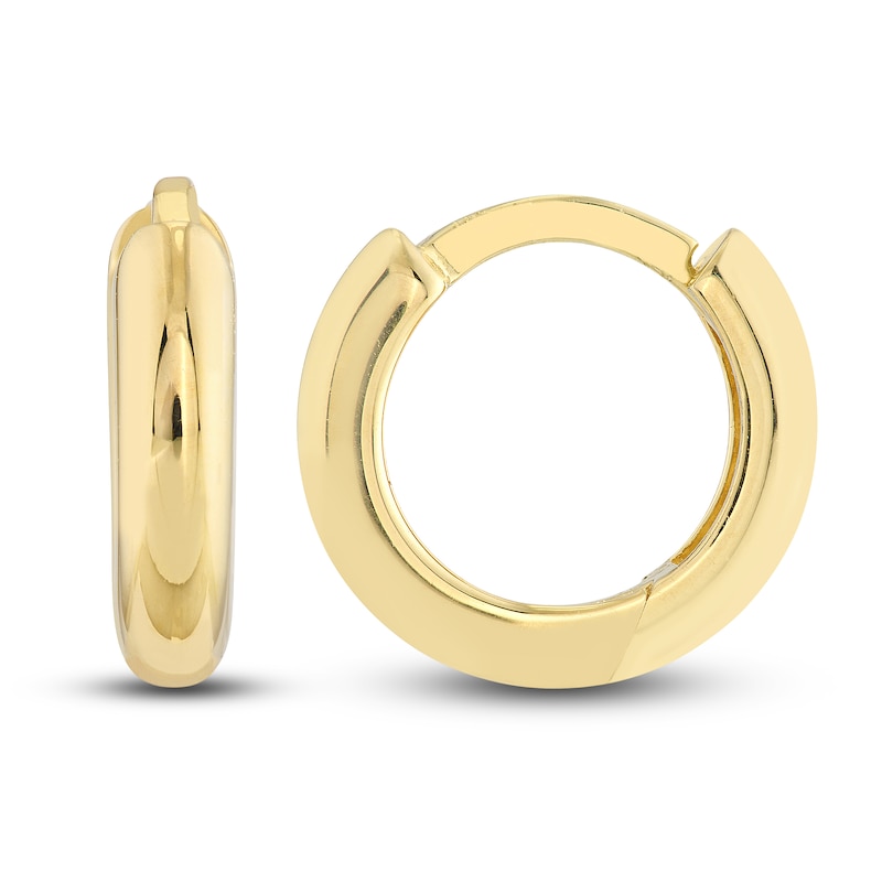 Main Image 7 of Heart, Star and Hoop Earring Set 14K Yellow Gold
