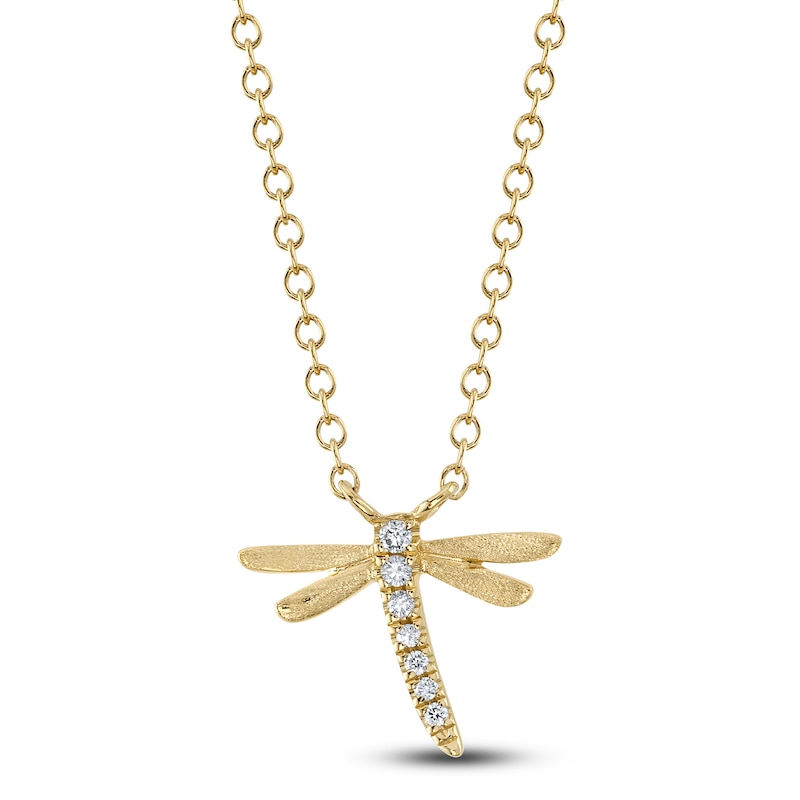 Yellow Dragonfly Necklace Yellow Dragonfly Necklace