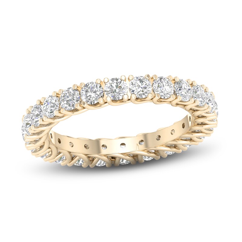 Main Image 1 of Diamond Eternity Band 2 ct tw Round 14K Yellow Gold