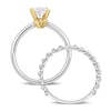 Thumbnail Image 3 of Y-Knot Diamond Bridal Set 1 ct tw Oval 14K White Gold (I/I1)