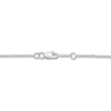 Thumbnail Image 3 of Lab-Grown Diamond Solitaire Necklace 1/2 ct tw Round 14K White Gold 19" (SI2/F)