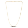 Thumbnail Image 1 of Solid Diamond-Cut Rope Chain Necklace 14K Yellow Gold 24" 2.0mm