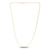 Thumbnail Image 2 of Solid Diamond-Cut Rope Chain Necklace 14K Yellow Gold 24" 2.0mm