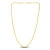 Thumbnail Image 2 of Solid Diamond-Cut Rope Chain Necklace 14K Yellow Gold 24" 5.0mm