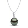 Thumbnail Image 2 of Yoko London Tahitian South Sea Cultured Pearl Pendant Necklace 18K White Gold 18"