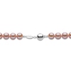 Thumbnail Image 2 of Yoko London Pink Freshwater Cultured Pearl Necklace 18K White Gold 18"
