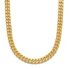 Thumbnail Image 1 of High-Polish Curb Chain Necklace 24K Yellow Gold 20" 5.0mm