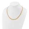 Thumbnail Image 2 of High-Polish Curb Chain Necklace 24K Yellow Gold 20" 5.0mm