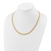 Thumbnail Image 3 of High-Polish Curb Chain Necklace 24K Yellow Gold 20" 5.0mm