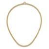 Thumbnail Image 3 of High-Polish Curb Chain Necklace 24K Yellow Gold 20" 5.0mm