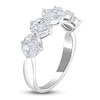 Thumbnail Image 3 of Princess & Marquise-Cut Diamond Ring 1-1/3 ct tw 14K White Gold