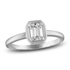Thumbnail Image 0 of Emerald-Cut Diamond Solitaire Ring 1/2 ct tw 14K White Gold