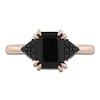 Thumbnail Image 3 of Pnina Tornai Emerald-Cut Black Diamond Engagement Ring 2-1/4 ct tw 14K Rose Gold