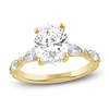 Thumbnail Image 0 of Lab-Created Diamond Oval-Cut Engagement Ring 2-1/2 ct tw 14K Yellow Gold