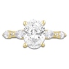 Thumbnail Image 2 of Lab-Created Diamond Oval-Cut Engagement Ring 2-1/2 ct tw 14K Yellow Gold