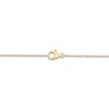 Thumbnail Image 3 of Children's Diamond & Enamel Oval Flower Locket 1/20 ct tw 14K Yellow Gold 13"