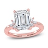 Thumbnail Image 1 of Emerald-Cut Created By Jared Studio Lab-Grown Diamond Engagement Ring 2-1/6 ct tw 14K Rose Gold