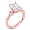 Thumbnail Image 2 of Emerald-Cut Created By Jared Studio Lab-Grown Diamond Engagement Ring 2-1/6 ct tw 14K Rose Gold