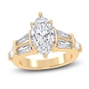 Thumbnail Image 1 of Marquise-Cut Created By Jared Studio Lab-Grown Diamond Engagement Ring 3-1/2 ct tw 14K Yellow Gold