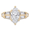 Thumbnail Image 3 of Marquise-Cut Created By Jared Studio Lab-Grown Diamond Engagement Ring 3-1/2 ct tw 14K Yellow Gold