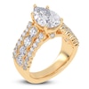 Thumbnail Image 2 of Pear-Shaped Created By Jared Studio Lab-Grown Diamond Engagement Ring 3-3/4 ct tw 14K Yellow Gold