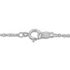 Thumbnail Image 3 of Lab-Grown Diamond Graduated Three-Stone Stack Necklace 1 ct tw 14K White Gold 18"