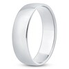 Thumbnail Image 2 of Men's Comfort-Fit Wedding Band 10K White Gold 6mm