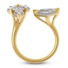 Thumbnail Image 2 of Lozenge Step-Cut & Tie Step-Cut Lab-Grown Diamond Deconstructed Ring 3-1/4 ct tw 14K Yellow Gold