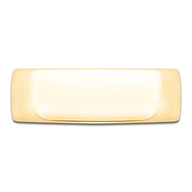 Main Image 3 of Men's Comfort-Fit Wedding Band 10K Yellow Gold 7mm