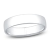 Thumbnail Image 1 of Men's Comfort-Fit Wedding Band 10K White Gold 5mm
