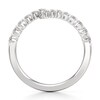 Thumbnail Image 2 of J'Lure Lab-Grown Diamond Contour Wedding Band 1/2 ct tw 18K White Gold