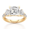 Thumbnail Image 1 of J'Lure Carre Step-Cut Lab-Grown Diamond Engagement Ring 4-3/4 ct tw 18K Yellow Gold