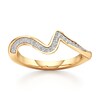 Thumbnail Image 1 of J'Lure Lab-Grown Diamond Contour Wedding Band 1/5 ct tw 18K Yellow Gold
