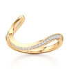 Thumbnail Image 1 of J'Lure Lab-Grown Diamond Contour Wedding Band 1/6 ct tw 18K Yellow Gold