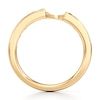 Thumbnail Image 2 of J'Lure Baguette-Cut Lab-Grown Diamond Contour Wedding Band 1/3 ct tw 18K Yellow Gold