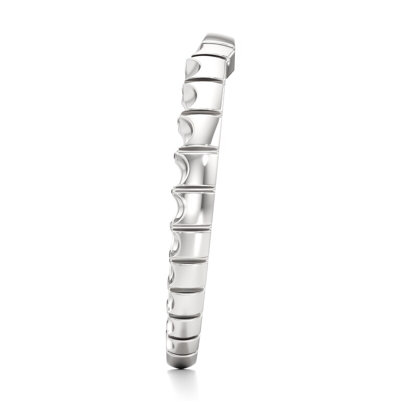 Main Image 3 of J'Lure Contour Wedding Band 18K White Gold