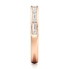 Thumbnail Image 3 of J'Lure Baguette & Round-Cut Lab-Grown Diamond Wedding Band 3/8 ct tw 18K Rose Gold