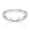 Thumbnail Image 1 of J'Lure Baguette & Round-Cut Lab-Grown Diamond Wedding Band 3/8 ct tw 18K White Gold