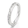Thumbnail Image 4 of J'Lure Baguette & Round-Cut Lab-Grown Diamond Wedding Band 3/8 ct tw 18K White Gold