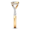 Thumbnail Image 3 of J'Lure Hexagon Portrait-Cut Lab-Grown Diamond Engagement Ring 1-3/8 ct tw 18K Yellow Gold