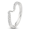 Thumbnail Image 2 of J'Lure Lab-Grown Diamond Contour Wedding Band 1/4 ct tw 18K White Gold