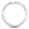 Thumbnail Image 4 of J'Lure Lab-Grown Diamond Contour Wedding Band 1/4 ct tw 18K White Gold