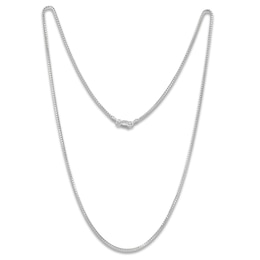 Box Chain Necklace 1.3mm Solid Sterling Silver 20"