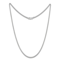 Wheat Chain Necklace 1.6mm Solid Sterling Silver 18"