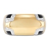 Thumbnail Image 3 of Italia D'Oro Colori Costa Black Enamel Angled Ring 14K Yellow Gold